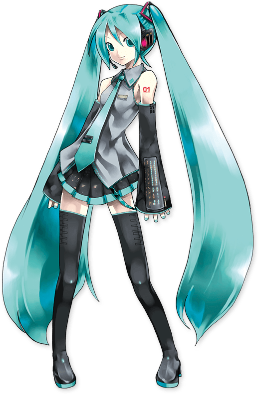 Miku — © Crypton Future Media, used under CC BY-NC 3.0